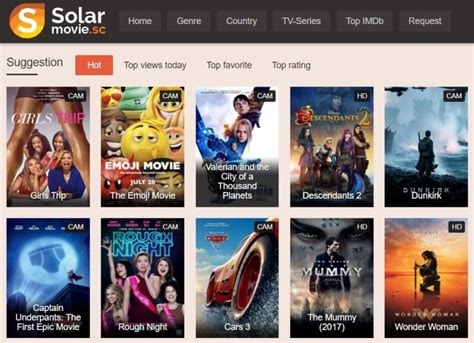 websites like solarmovie